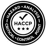 HACCP logo with text and check mark